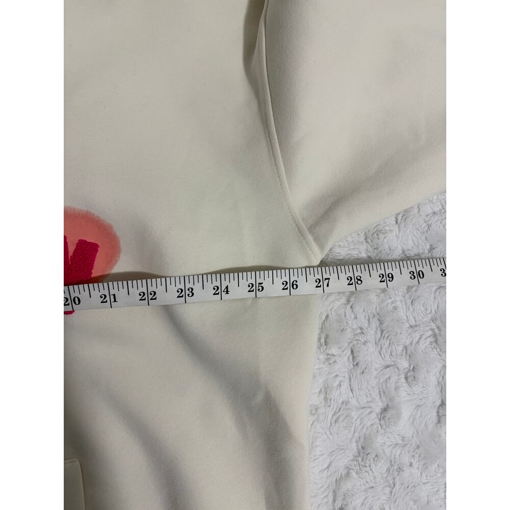 Aelfric Eden White Embroidery Eden Star V303 Oversized Unisex Hoodie XL - Picture 9 of 9